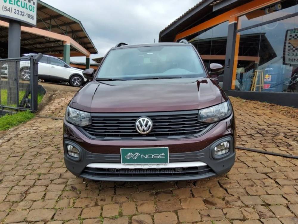 VOLKSWAGEN - T-CROSS - 2021/2021 - Vinho - R$ 121.300,00